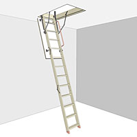 Чердачная лестница DSC 60х120х280 см