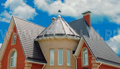 Крыша с Colorcoat Prisma