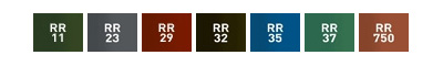 Цветовая гамма металлочерепицы Стинержи с покрытием Пурал